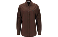MIU MIU Logo embroidered Cotton Shirt