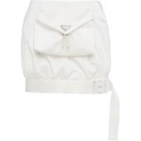 PRADA SS21 Casual Short Skirts Women's White