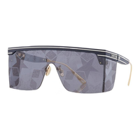 DIOR Plastic Irregular Shape Sunglasses Women's Blue