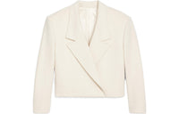 CELINE Draped Cropped Blazer