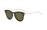 DIOR Oval Sunglasses Men's Silver