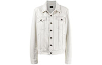 SAINT LAURENT Denim Jacket Women's White