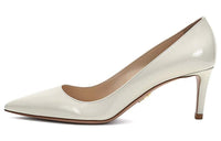 PRADA Slim Heel High Heels 6.5cm Women's White