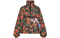 LOUIS VUITTON Floral Print Half-zip Jacket