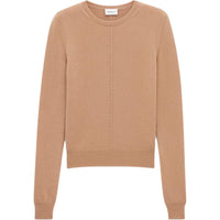 SAINT LAURENT Openwork Crewneck Jumper
