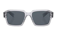 PRADA Transparent-frame Logo Sunglasses