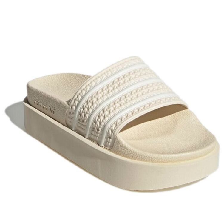 (WMNS) adidas Originals Adilette Bonega Slippers 'Beige White' GZ4328