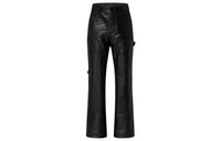 LOUIS VUITTON Workwear Casual Pants Men's Black