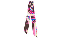 HERMES Silk Scarves Women's Fuchsia