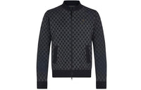 LOUIS VUITTON Damier Jacquard Zip-Through Bomber