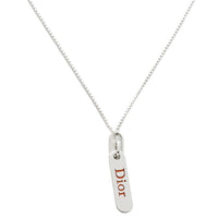 DIOR Metal Necklaces Men's Silver