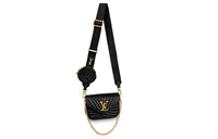 LOUIS VUITTON New Wave Multi-Pochette Crossbody Bag With Removable Coin Purse