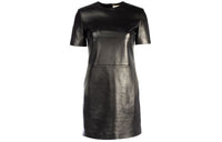 SAINT LAURENT Short-Sleeved Dresses Women's Black