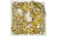 DIOR Silk Scarves Women's Gold