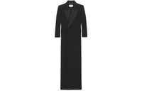 SAINT LAURENT Coats Women's Black