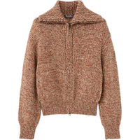 Loro Piana Knitwear Women's Autumn Maple Leaf Mixed Color