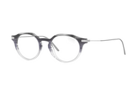 PRADA Acetate Irregular Shape Eyeglass Frames Men's Tortoiseshell