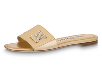 LOUIS VUITTON Shake Slide Slippers Women's Gold