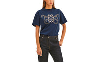 HERMES T-Shirts Women's Blue