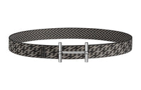 HERMES Fashion H D'Ancre Smooth Buckle Leather Belts Men's Width: 3.2cm