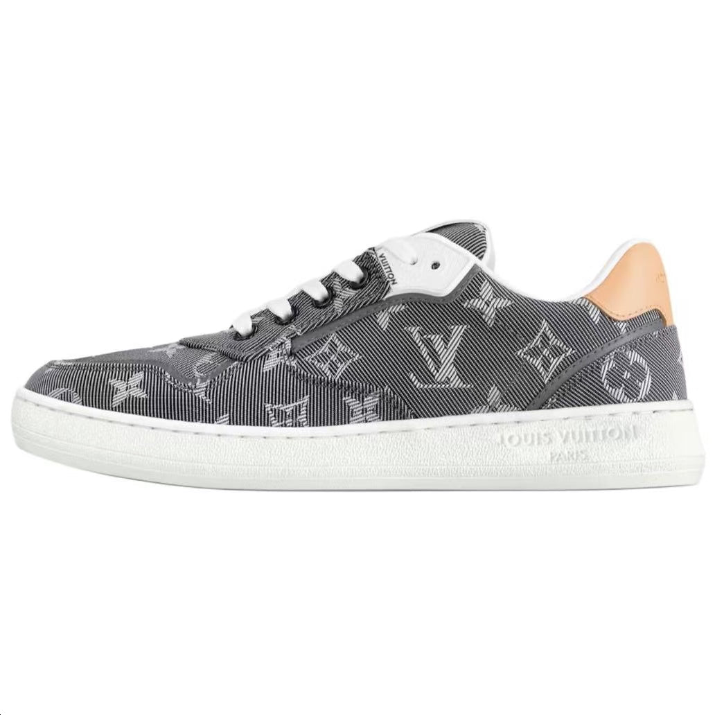 LOUIS VUITTON Stadium Low-Top Skateboard Shoes Women's Black