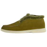 Loro Piana Ankle Boots Men's Green