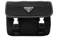 PRADA Nylon With Fabric 3-in-1 Messenger Bag Briefcase Shoulder Bag Crossbody Bag Regular Men's Black