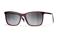 CHANEL Sunglasses Unisex Red