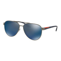 PRADA Plastic Aviator Sunglasses Women's Black
