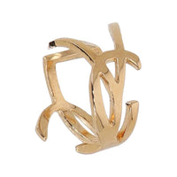 SAINT LAURENT Brass Rings Women's Gold