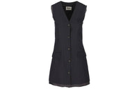 MIU MIU Button-Up Sleeveless Dress