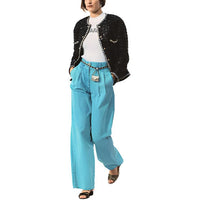 CHANEL Jeans Women's Neon Blue