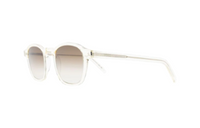 SAINT LAURENT Eyewear Tortoiseshell Round-frame Sunglasses