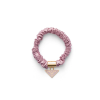PRADA Logo charm Satin Hair Tie Set Of Two