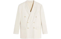 CELINE Jude Jacket In Lightweight Striped Wool