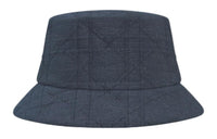 DIOR Cotton Polyester Polyamide Bucket Hats Women's Dark Blue
