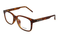 SAINT LAURENT Plastic Irregular Shape Eyeglass Frames Men's Tortoiseshell