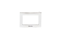 PRADA Leather Accessories Men's Silver