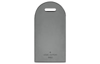 LOUIS VUITTON Metal Luggage Tag Unisex Gray