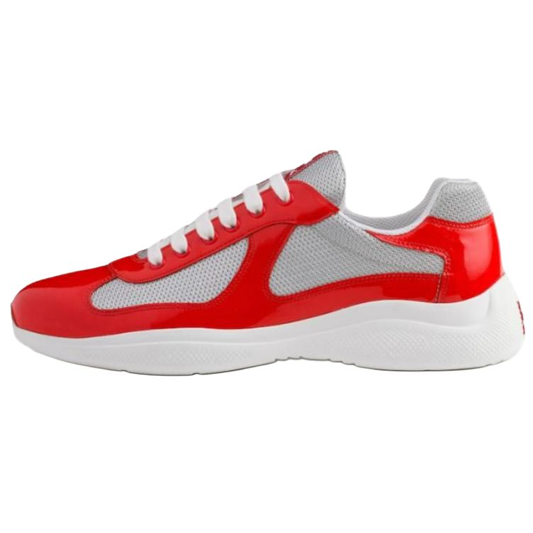 PRADA America's Cup Low-Top Casual Shoes Men's Red