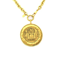 CHANEL Pre-Owned 1986-1988 Medal Necklace