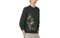 HERMES Sweatshirts Men Lead Gray