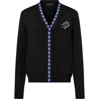 LOUIS VUITTON Embellished Cotton Cardigan