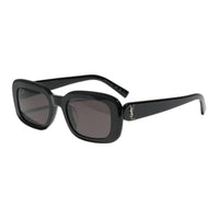 SAINT LAURENT Plastic Square Sunglasses Men's Black