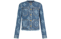 LOUIS VUITTON Jackets Coats Women's Blue