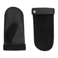 HERMES Small Lambswool Gloves Unisex Black