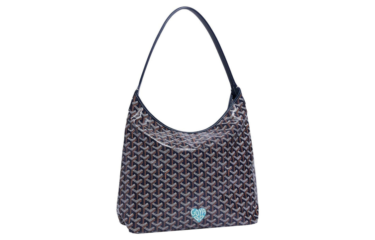 GOYARD Bohème Hobo Canvas With Leather Hobo Bag, Shoulder Bag Women's