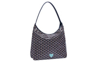 GOYARD Bohème Hobo Canvas With Leather Hobo Bag, Shoulder Bag Women's