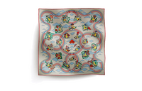HERMES Silk Scarves Women's Multicolor