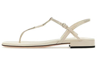 MIU MIU One Strap Sandals Women's White